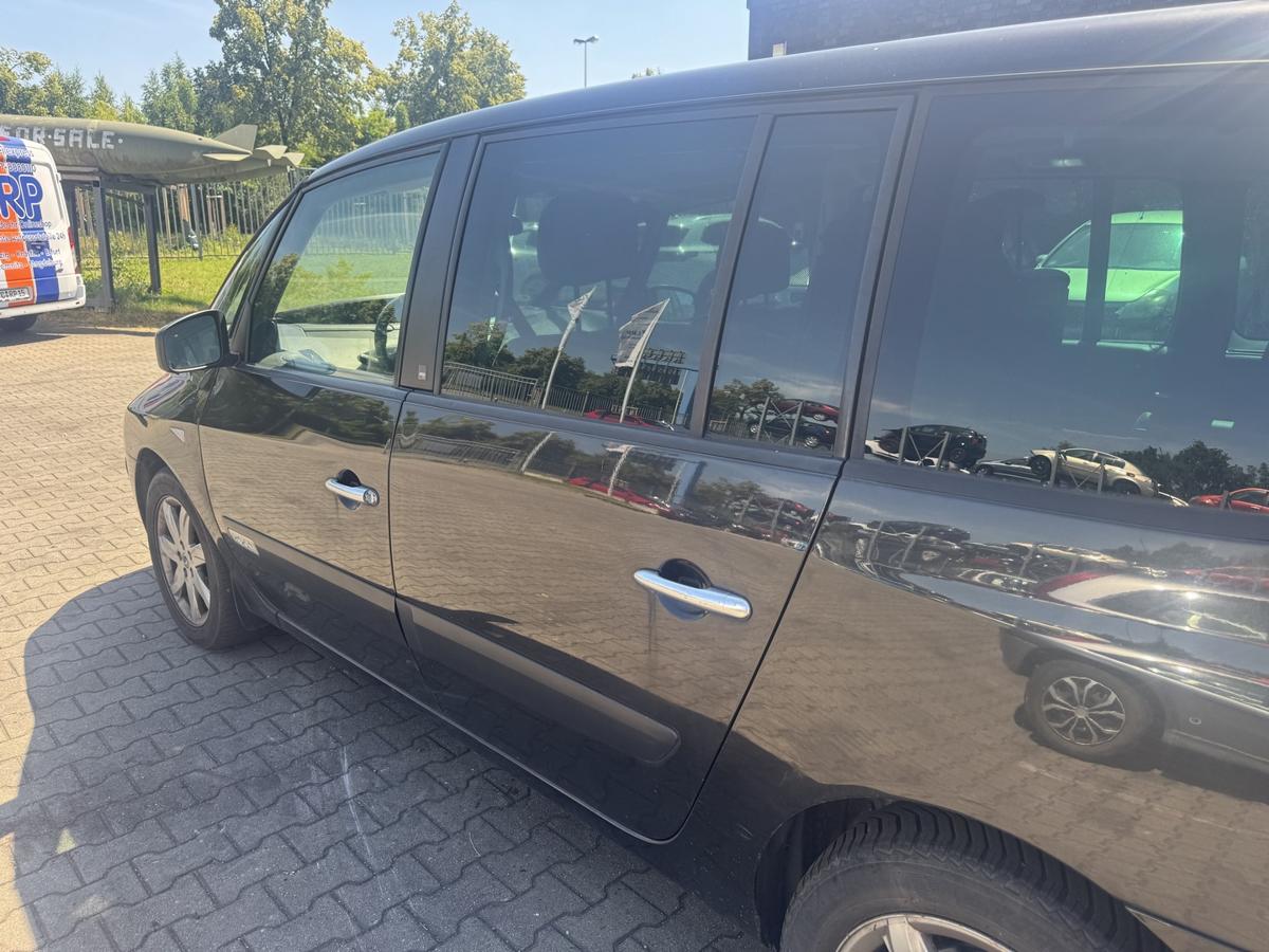 Renault Espace 4 original T&uuml;r hinten links NV676 Schwarz Rohbau Bj.2011